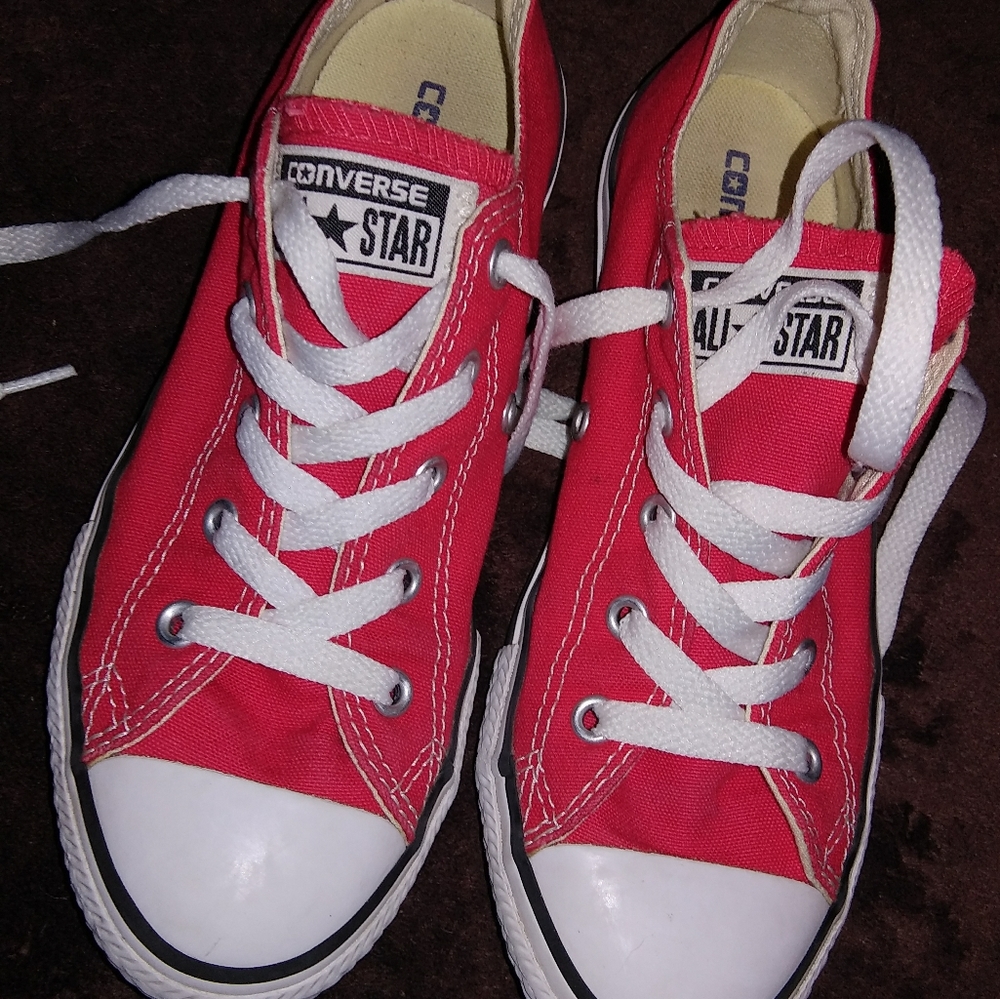 Red Low Top Converses